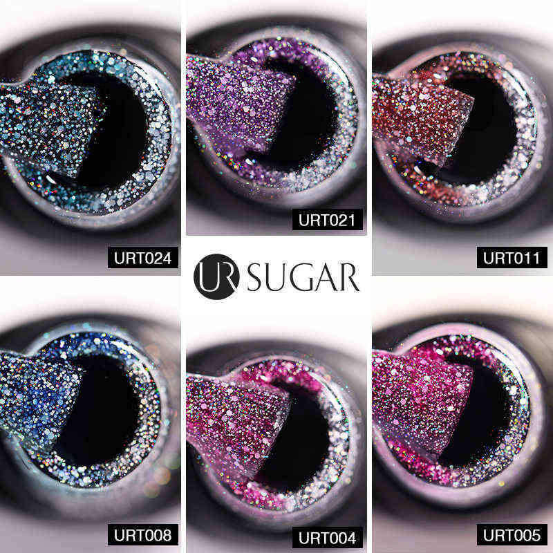 NXY Nail Gel Thermal Polish Rainbow Glitter 3 Colors Change All for Manicure Semi Permanent s Art Uv Varnishes 0328