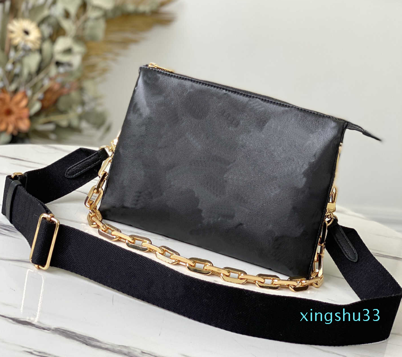 Spring Summer2022 embossed puffy leather chain bag COUSSIN PM handbag fashion-forward shoulder bags, Black
Spring Summer2022 embossed puffy leather chain bag COUSSIN PM handbag fashion-forward shoulder bags, Black