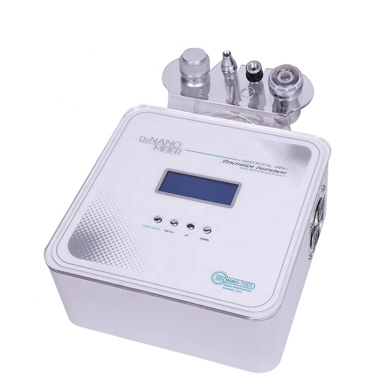 4 in 1 Multifunctional Facial Mesotherapy Beauty Salon Spa Machine Anti Aging Skin Rejuvenation Wrinkle Removal Face Lifting RF BIO Dermapen Micro Cur