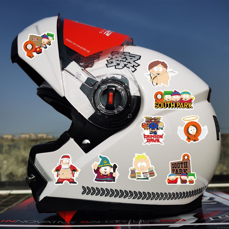50Pcs South Park cartoon figure stickers Graffiti Kids Toy Skateboard Phone Laptop Luggage Sticker Decals