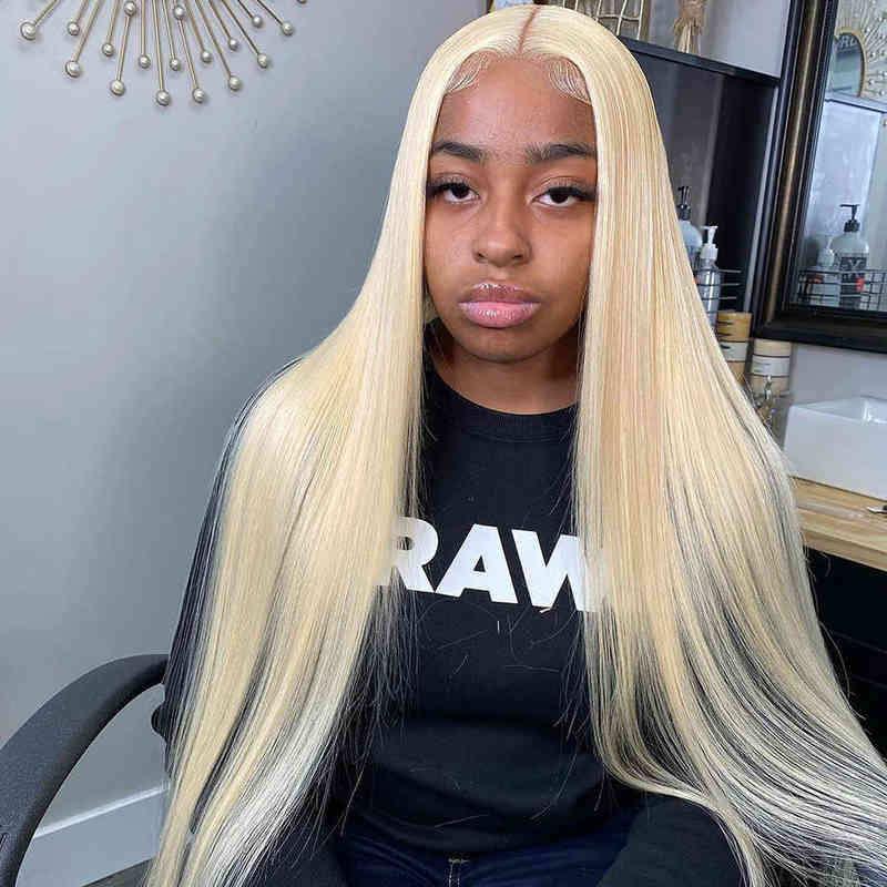 Nxy Hair Wigs 613 Lace Frontal Blonde Front Human Full for Black Women 28 34 Inch Hd 220609, Ombre color 
Nxy Hair Wigs 613 Lace Frontal Blonde Front Human Full for Black Women 28 34 Inch Hd 220609, Ombre color