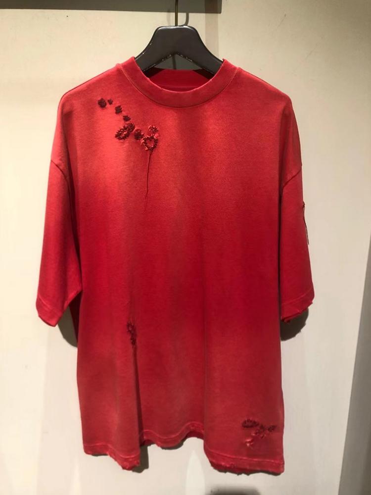 Women' T-Shirt Women 2022 Summer Loose Round Neck Red Embroidery Hole Casual Short-sleeved T-shirtWomen
Women' T-Shirt Women 2022 Summer Loose Round Neck Red Embroidery Hole Casual Short-sleeved T-shirtWomen