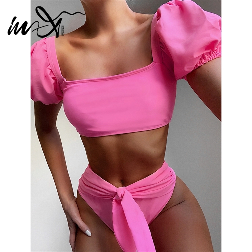 In X Pink sleeve swimsuit female Sexy high waist bikini 2020 Knot swimwear women Summer bathing suit Ladies swimming suit women T200708, X20sw3240
In X Pink sleeve swimsuit female Sexy high waist bikini 2020 Knot swimwear women Summer bathing suit Ladies swimming suit women T200708, X20sw3240