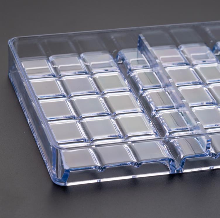 15 Grid Polkadot Mushroom Chocolate Mould Multiverse Milk Chocolate Bar Mold SN6717