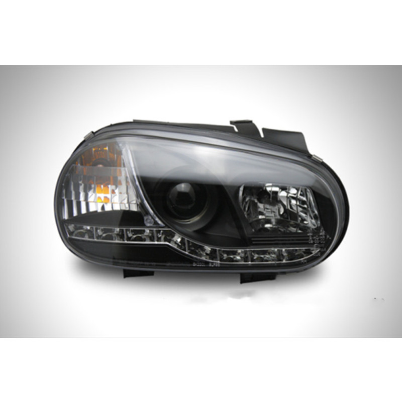 For VW Golf 4 LED Head Lamp 2004-2008 Headlight GTI Car Styling LED Dynamic Turn Signal High Beam Lens Daytime Running Lights