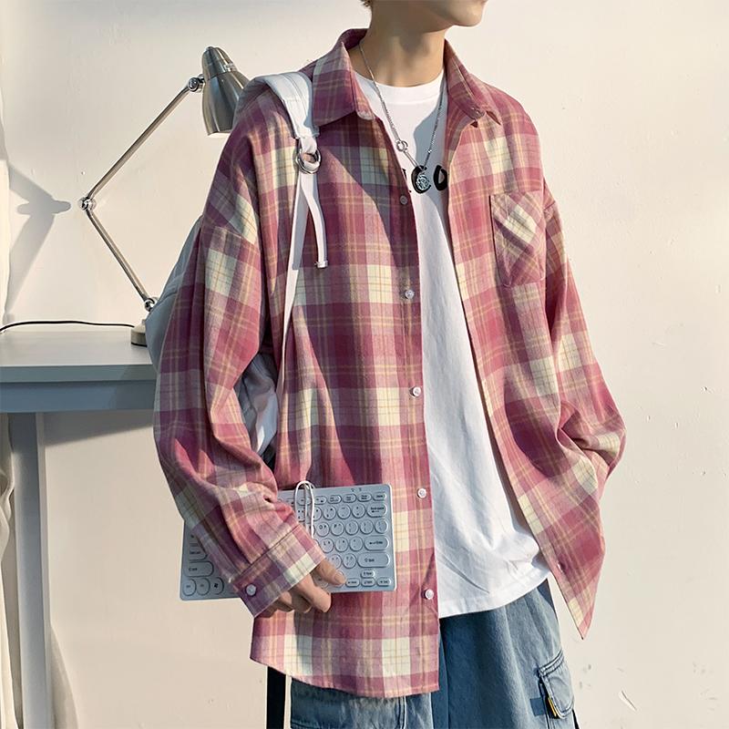 Men's Casual Shirts Hip Hop Plaid Men's 2022 Autumn Couple Style Flannel Loose Youth All-match Long Sleeve Shirt StreetwearMen's, Blue plaid
Men's Casual Shirts Hip Hop Plaid Men's 2022 Autumn Couple Style Flannel Loose Youth All-match Long Sleeve Shirt StreetwearMen's, Blue plaid