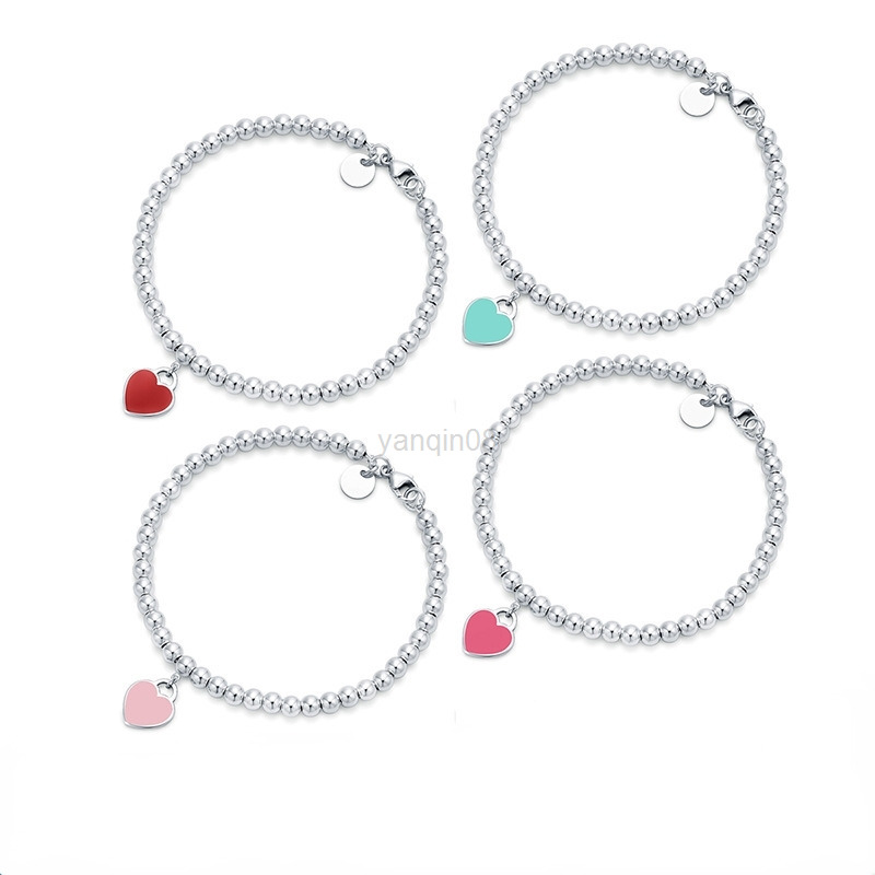 Fashion Women's Beaded Bracelet Brand Designer New Round Pearl Blue Red Pink Pearl Bracelet G220808
Fashion Women's Beaded Bracelet Brand Designer New Round Pearl Blue Red Pink Pearl Bracelet G220808