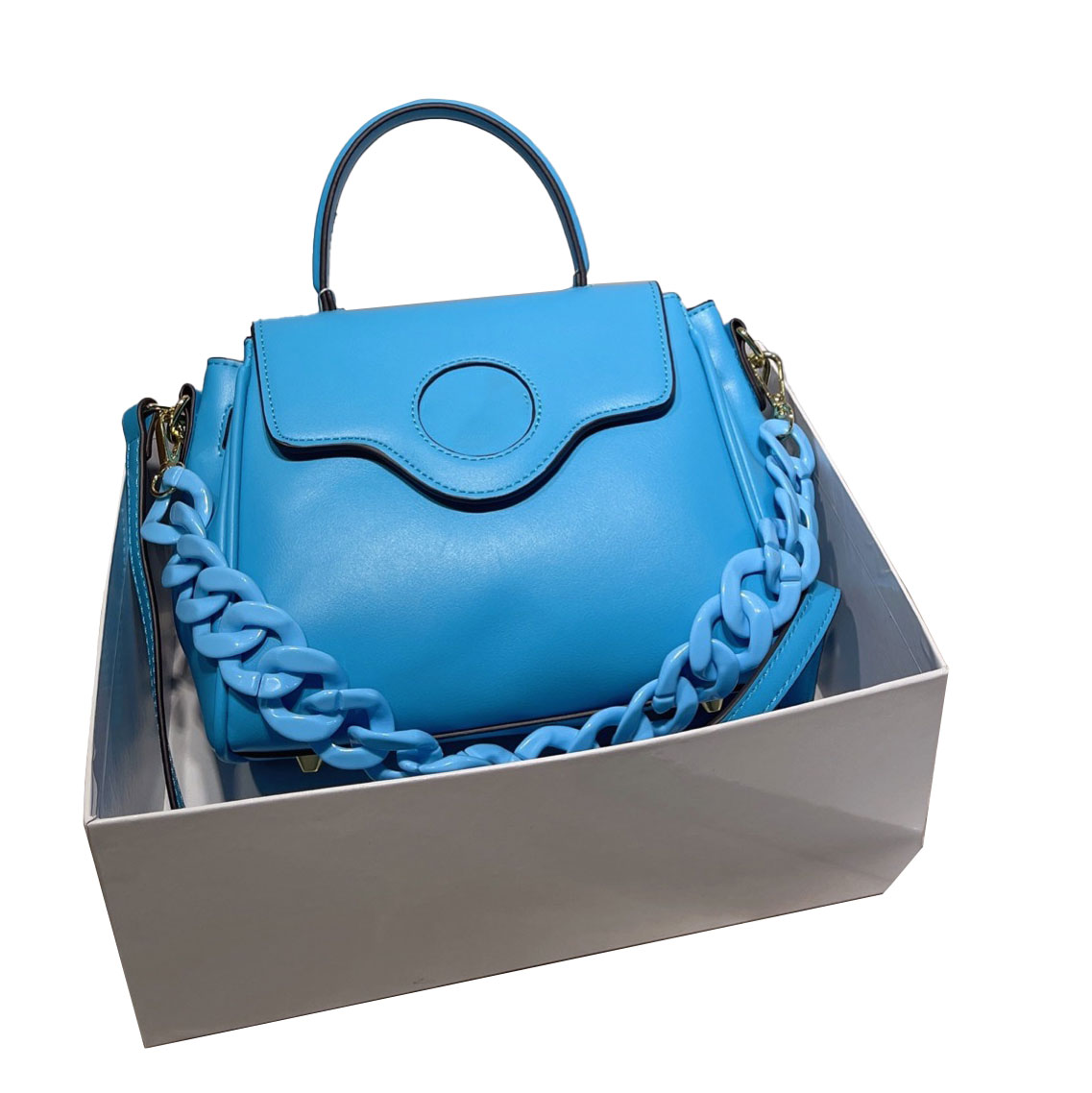 New Cosmetic Bag FashionBag Shoulder Bag Designer La Medusa Panel Trim Women Big Chains Strap Internal Flat Pocket Magnetic Buckle Handbags Leather Purse Wallets, Customize
New Cosmetic Bag FashionBag Shoulder Bag Designer La Medusa Panel Trim Women Big Chains Strap Internal Flat Pocket Magnetic Buckle Handbags Leather Purse Wallets, Customize