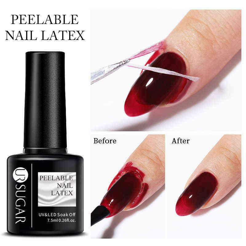 NXY Nail Gel Polish Liquid Peel Off Tape Protect Varnish Anti Spill Latex Fast Dry Skin Care Art Tweezer Protector 0328