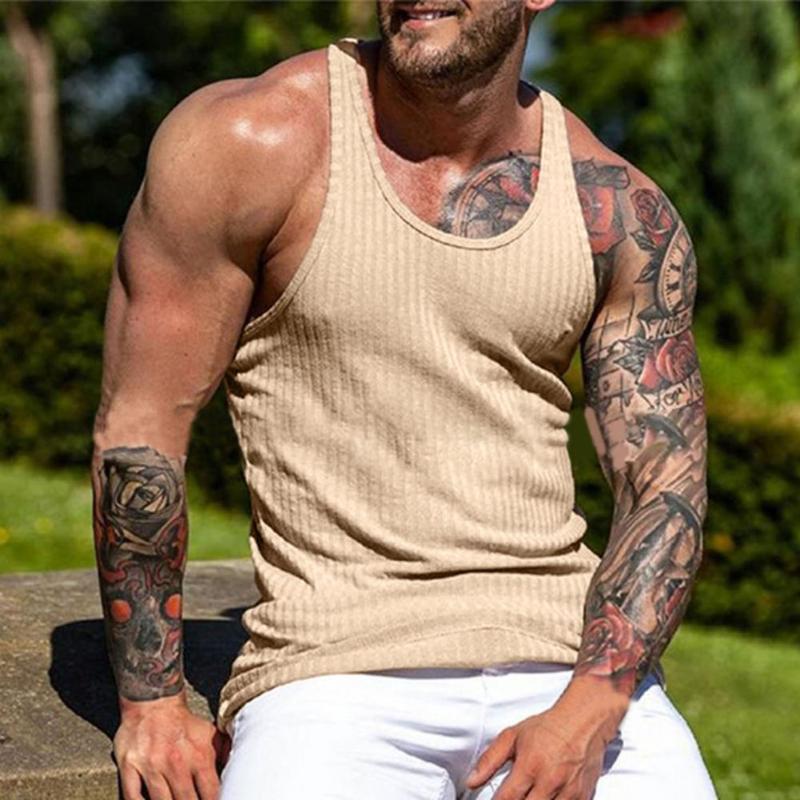 Men's Tank Tops Ribbed Top Men Vest Summer Casual Sport Sleeveless Shirt Fashion Bodybuilding Tee Man Gym Workout Clothing Ropa HombreMen's, Black
Men's Tank Tops Ribbed Top Men Vest Summer Casual Sport Sleeveless Shirt Fashion Bodybuilding Tee Man Gym Workout Clothing Ropa HombreMen's, Black