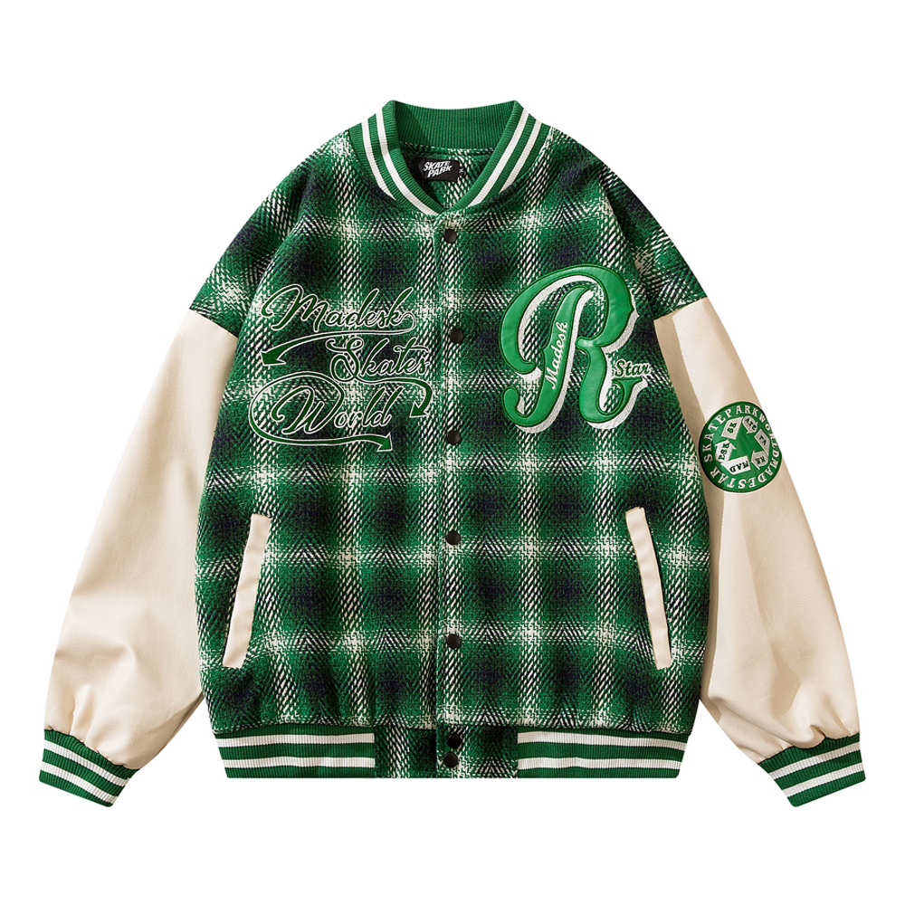 Autumn Winter Bomber Jacket Men PU Embroidered Letter Short Coats High Street Hip Hop Jackets
Autumn Winter Bomber Jacket Men PU Embroidered Letter Short Coats High Street Hip Hop Jackets