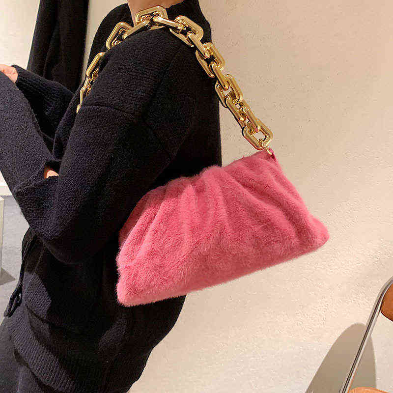 Designer Hairy Bag Women's Bag Minority Temperament Lady Large Chain Armpit Bag 220609, Black
Designer Hairy Bag Women's Bag Minority Temperament Lady Large Chain Armpit Bag 220609, Black