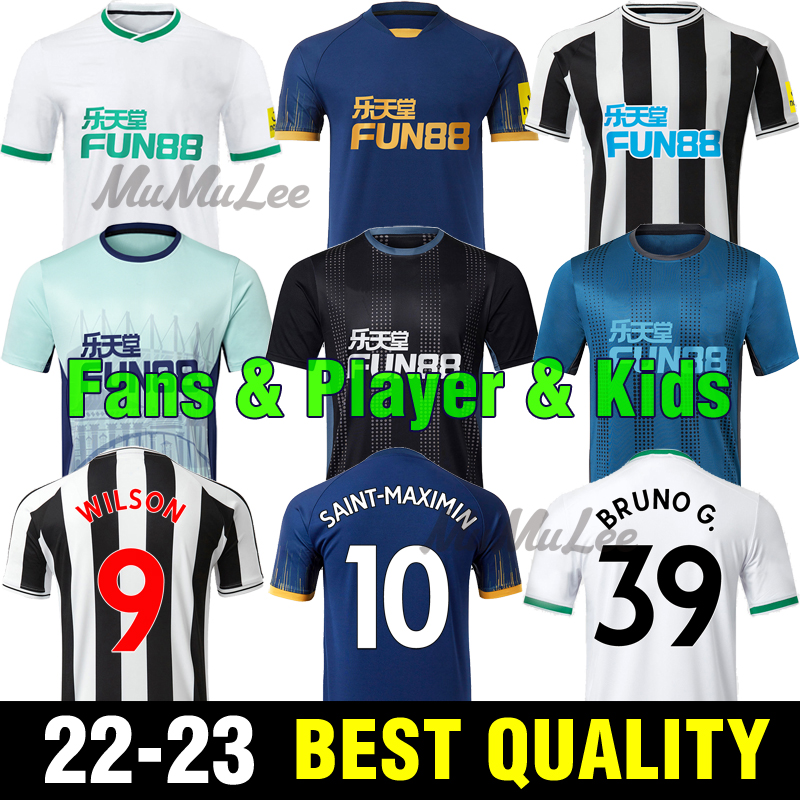 4XL BRUNO G. 22 23 Soccer Jerseys WOOD NUFC WILSON SHELVEY ALMIRON 2022 2023 third kit TRIPPIER Football Shirt MAXIMIN Men Kids sets uniforms 130 years, 18
4XL BRUNO G. 22 23 Soccer Jerseys WOOD NUFC WILSON SHELVEY ALMIRON 2022 2023 third kit TRIPPIER Football Shirt MAXIMIN Men Kids sets uniforms 130 years, 18