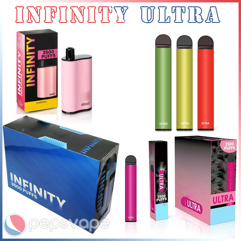 FUMED INFINITY Disposable E cigarettes 1500mah Battery Capacity 12ml With 3500 2500 puffs Extra ULTRA Vape Pen 100% High Quality 50mg Vapors Wholesale
FUMED INFINITY Disposable E cigarettes 1500mah Battery Capacity 12ml With 3500 2500 puffs Extra ULTRA Vape Pen 100% High Quality 50mg Vapors Wholesale