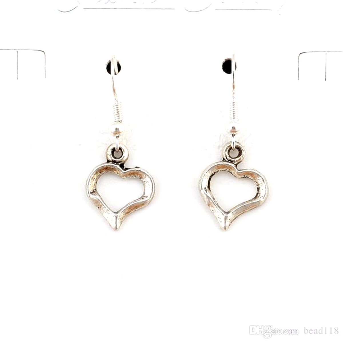 Cute Heart Charm Chandelier Earrings Silver Fish Ear Hook For Women Girls Birthday Party Christmas Gift 15x36mm 30Pairs A-538e
Cute Heart Charm Chandelier Earrings Silver Fish Ear Hook For Women Girls Birthday Party Christmas Gift 15x36mm 30Pairs A-538e