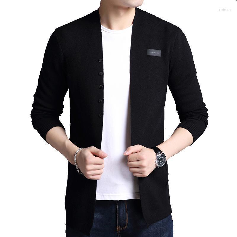 Men's Sweaters Brand Sweater Autumn Knitted Outerwear Cardigan Men's Breasted Self-cultivation Black SweaterMen's Jemi22
Men's Sweaters Brand Sweater Autumn Knitted Outerwear Cardigan Men's Breasted Self-cultivation Black SweaterMen's Jemi22