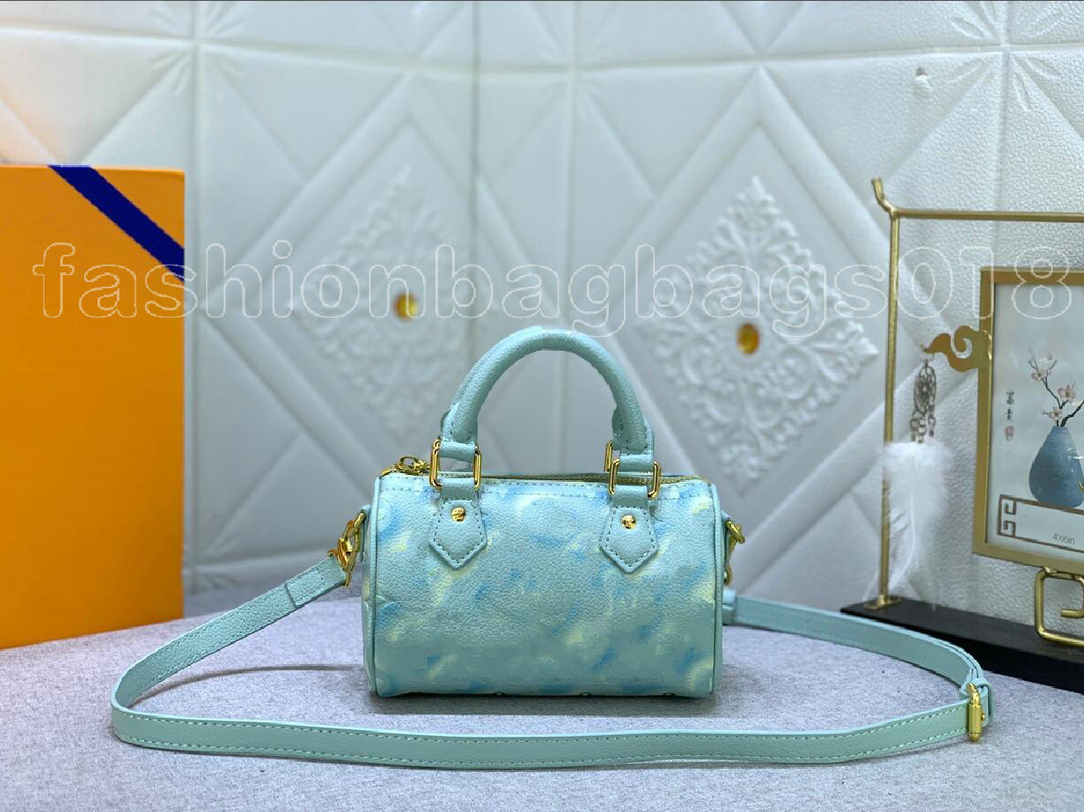 Summer Stardust Series Speedy Nano Mini Boston Bag Embossed Monograms Leather Designers Luxurys Womens Shoulder Bag M81085
Summer Stardust Series Speedy Nano Mini Boston Bag Embossed Monograms Leather Designers Luxurys Womens Shoulder Bag M81085