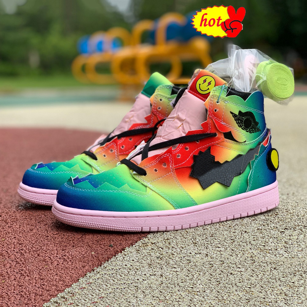 Sandals Sandals box With J Balvin x 1 high og mens basketball shoes 1s Colores Y Vibras Tie dye Multi-Color mens trainers sports sneakers, J balvin x jumpman
Sandals Sandals box With J Balvin x 1 high og mens basketball shoes 1s Colores Y Vibras Tie dye Multi-Color mens trainers sports sneakers, J balvin x jumpman