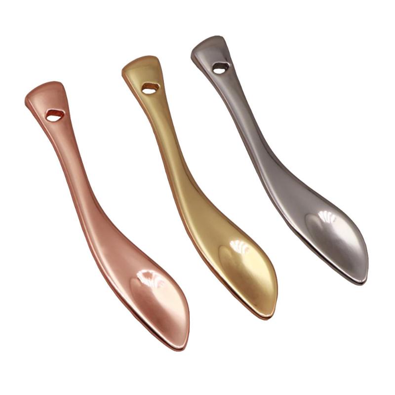 Makeup Brushes Metal Curved Cosmetic Spatula Scoops Mask Spatulas Facial Cream Spoon DIY Face Beauty Tool
Makeup Brushes Metal Curved Cosmetic Spatula Scoops Mask Spatulas Facial Cream Spoon DIY Face Beauty Tool