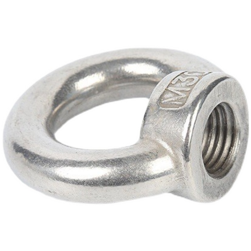 M6M8M10-M20 Stainless Steel Lock Nut Other Building Supplies Lifting Ring Screw Fastener Ship Bolt Hardware Part