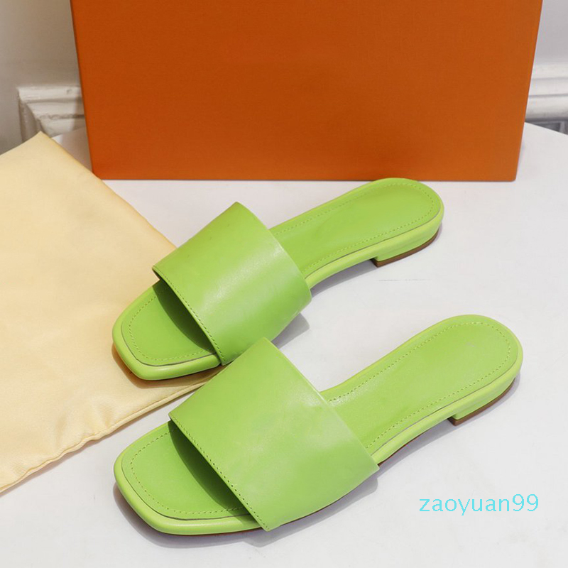 Fashion flat heel summer slippers women solid color embossed real leather designer slides sandals 9 5555, Blue
Fashion flat heel summer slippers women solid color embossed real leather designer slides sandals 9 5555, Blue