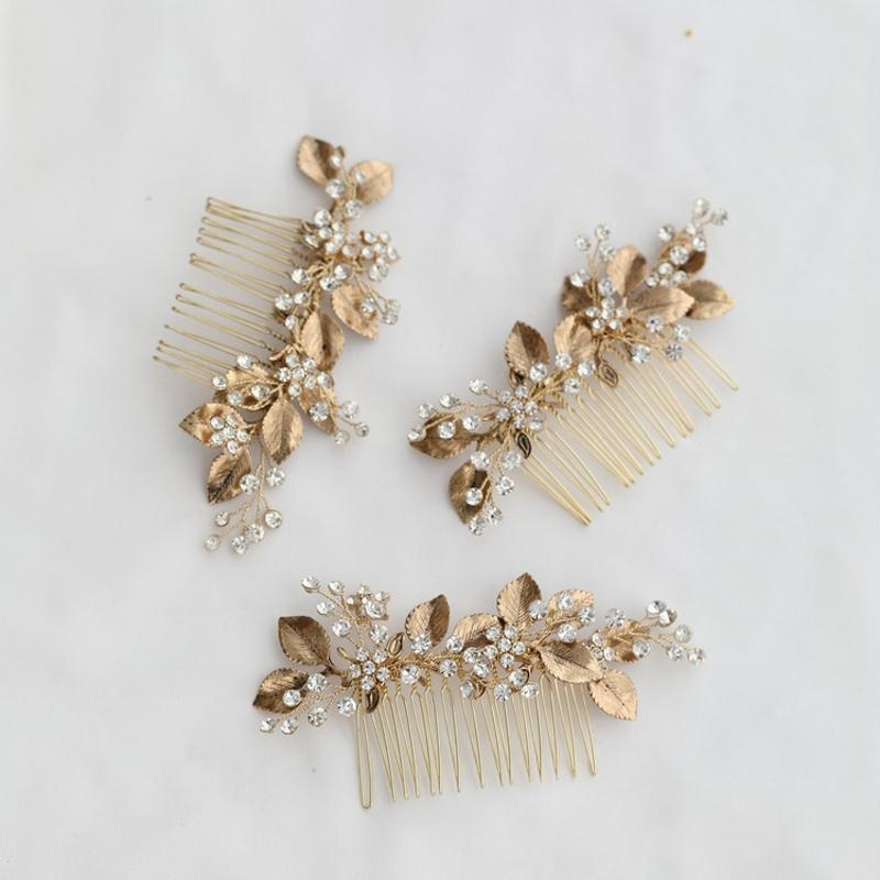 Hair Clips & Barrettes Wedding Comb Accessories Antique Gold Leaf Bridal Headpiece Handmade Floral Piece Jewelry For WomenHair
Hair Clips & Barrettes Wedding Comb Accessories Antique Gold Leaf Bridal Headpiece Handmade Floral Piece Jewelry For WomenHair