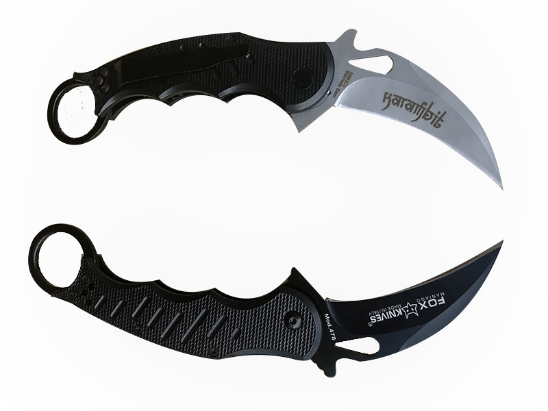 Fox 478 Claw Karambit Folding Blade Knife Pocket Kitchen Knives Rescue Utility EDC F478 Tools
Fox 478 Claw Karambit Folding Blade Knife Pocket Kitchen Knives Rescue Utility EDC F478 Tools