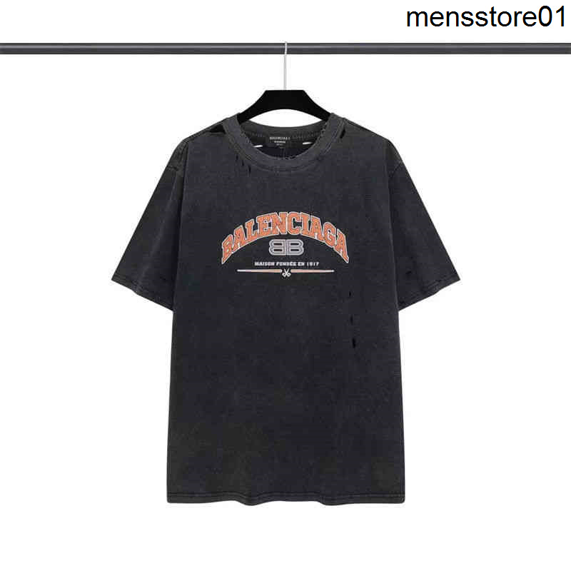 Balenciga Designer T-shirts High Quality Paris b New Scissors Doule Letter Cut T-shirt Loose Men and Women Lovers Washed Old Short Sleeves, Wash black
Balenciga Designer T-shirts High Quality Paris b New Scissors Doule Letter Cut T-shirt Loose Men and Women Lovers Washed Old Short Sleeves, Wash black