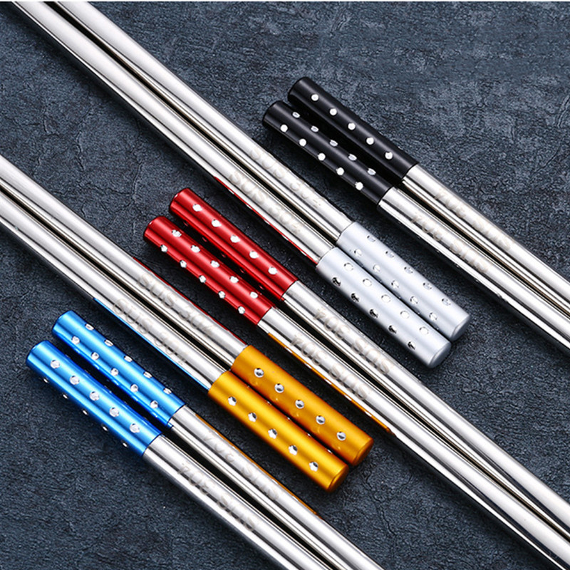Laser Engrave Chopstick Wedding Stainless Steel Chopstick Gift