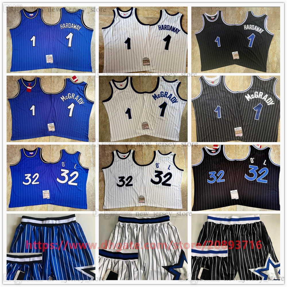 Mitchell and Ness Authentic Embroidery Basketball Tracy 1 McGrady Jerseys Retro Stripe Penny #1 Hardaway Real Stitched Breathable Sport #32 Jersey Shorts, Justdon
Mitchell and Ness Authentic Embroidery Basketball Tracy 1 McGrady Jerseys Retro Stripe Penny #1 Hardaway Real Stitched Breathable Sport #32 Jersey Shorts, Justdon