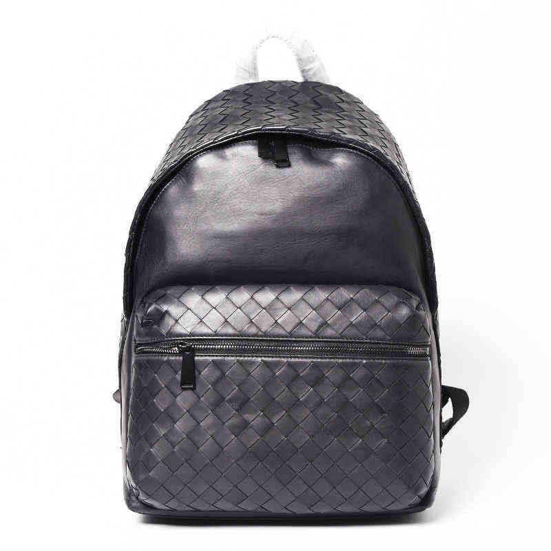 Backpack for Men Brand Enlarge Backpacks Shoulders Bags Casual Shoulder Bag Genuine Woven Leather Designer Luxury, Rifle color zipper
Backpack for Men Brand Enlarge Backpacks Shoulders Bags Casual Shoulder Bag Genuine Woven Leather Designer Luxury, Rifle color zipper