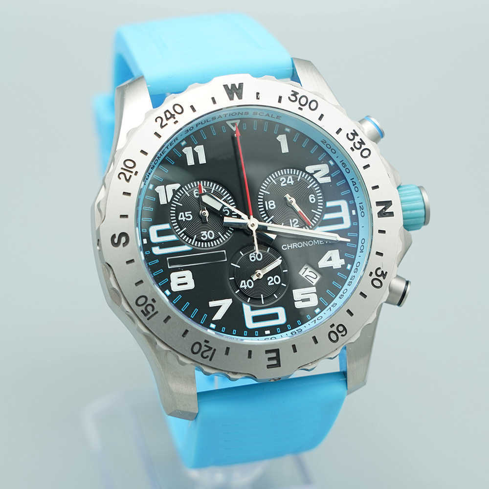 Watch Luxury Mens Japan Super Quartz Endurance Pro Chronograph 44mm Avenger Hurricane Baby Blue Rubber Strap Steel Case 1884 Men Watches
Watch Luxury Mens Japan Super Quartz Endurance Pro Chronograph 44mm Avenger Hurricane Baby Blue Rubber Strap Steel Case 1884 Men Watches