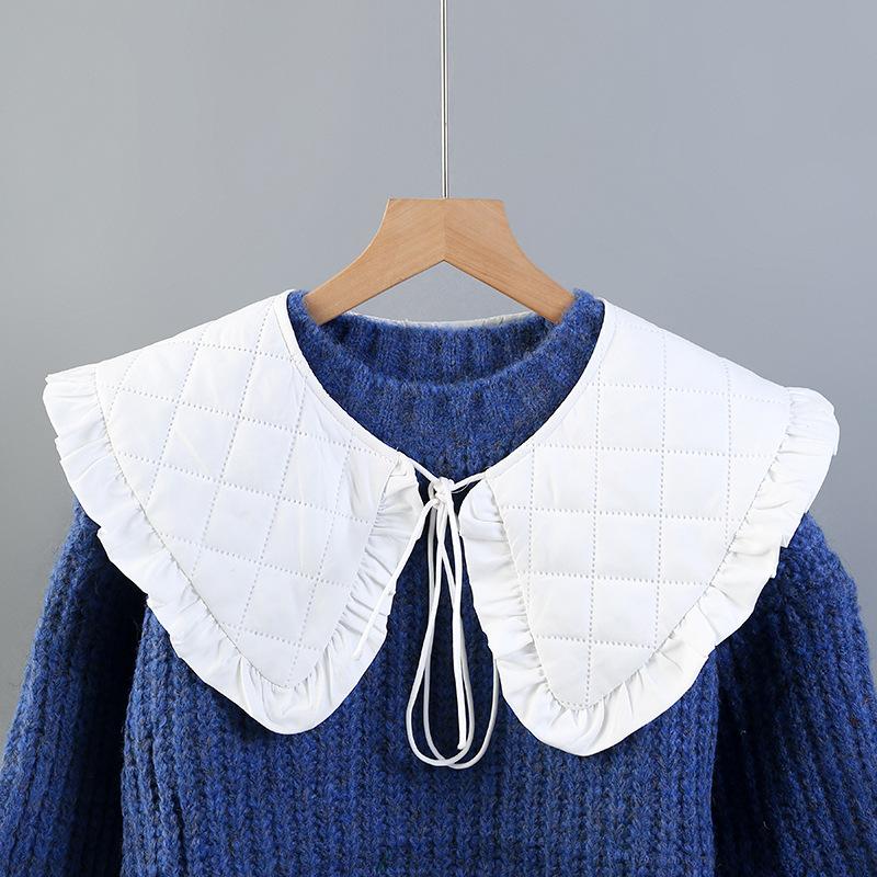 Bow Ties Solid Color Womens Shirt Detachable Collars Shawl Fake False Collar Lapel Half Blouse Adjust Clothes DecorBow
Bow Ties Solid Color Womens Shirt Detachable Collars Shawl Fake False Collar Lapel Half Blouse Adjust Clothes DecorBow