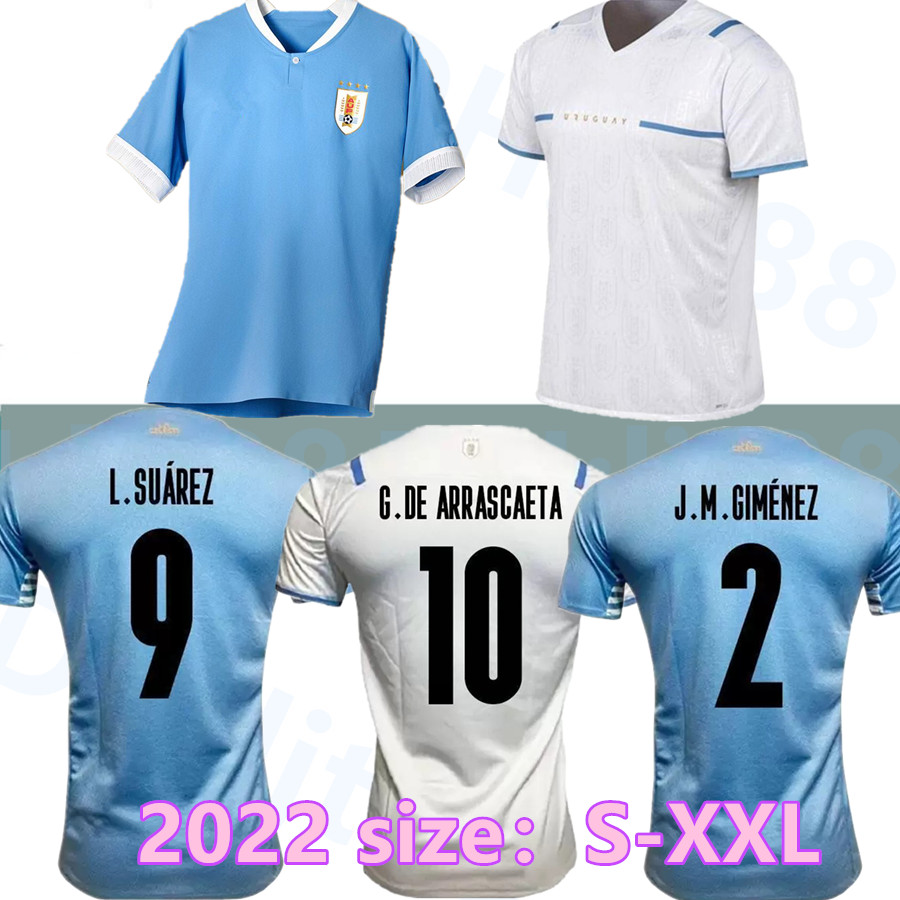 2022 Uruguay SUAREZ CAVANI Soccer Jerseys 2023 VALVERDE ARRASCAETA maillots de foot R.BENTANCUR GIMENEZ Home Away Football shirt men kids, 2021 away
2022 Uruguay SUAREZ CAVANI Soccer Jerseys 2023 VALVERDE ARRASCAETA maillots de foot R.BENTANCUR GIMENEZ Home Away Football shirt men kids, 2021 away