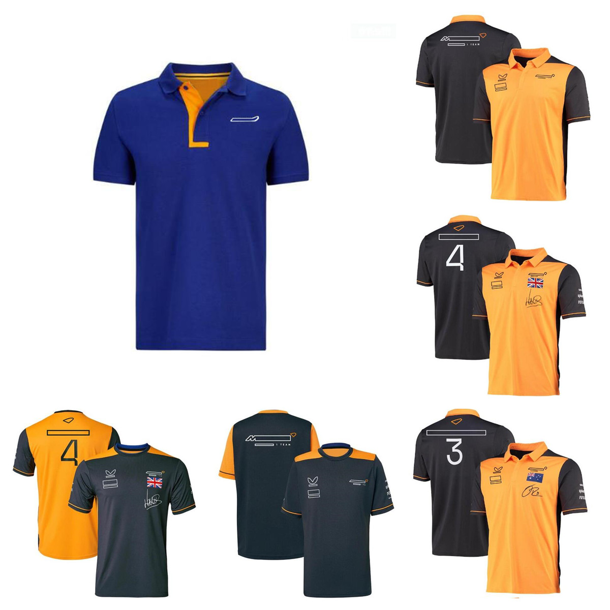 F1 Formula One racing suit polo shirt downhill lapel T-shirt polyester quick-drying can be customized
F1 Formula One racing suit polo shirt downhill lapel T-shirt polyester quick-drying can be customized
