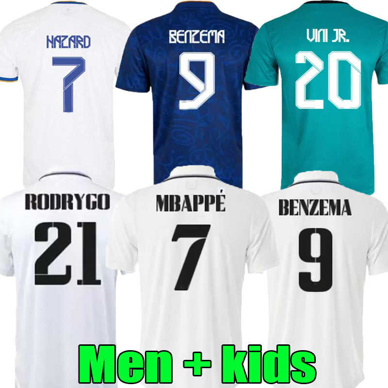 S-4XL 21 22 23 Real BENZEMA soccer jerseys MBAPPE CAMAVINGA ALABA ASENSIO MODRIC MARCELO VALVERDE Men kids kit 2021 2022 2023 football shirt
S-4XL 21 22 23 Real BENZEMA soccer jerseys MBAPPE CAMAVINGA ALABA ASENSIO MODRIC MARCELO VALVERDE Men kids kit 2021 2022 2023 football shirt