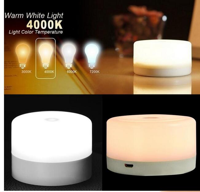 Led Portable USB Charging Lamp Mini Night Light Wireless Baby Nursery Kids Bedside Touch Light Rechargeable Breastfeeding Lamps