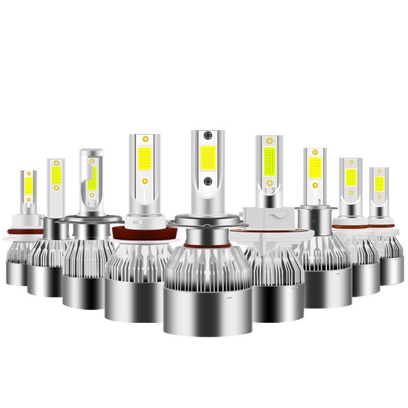

10 Pairs C6 H1 H3 H7 H11 9005 9006 9004 9007 COB H4 LED Headlight Kit Light Bulbs High Low Beam 6000K HB2 9003 2600W 390000LM