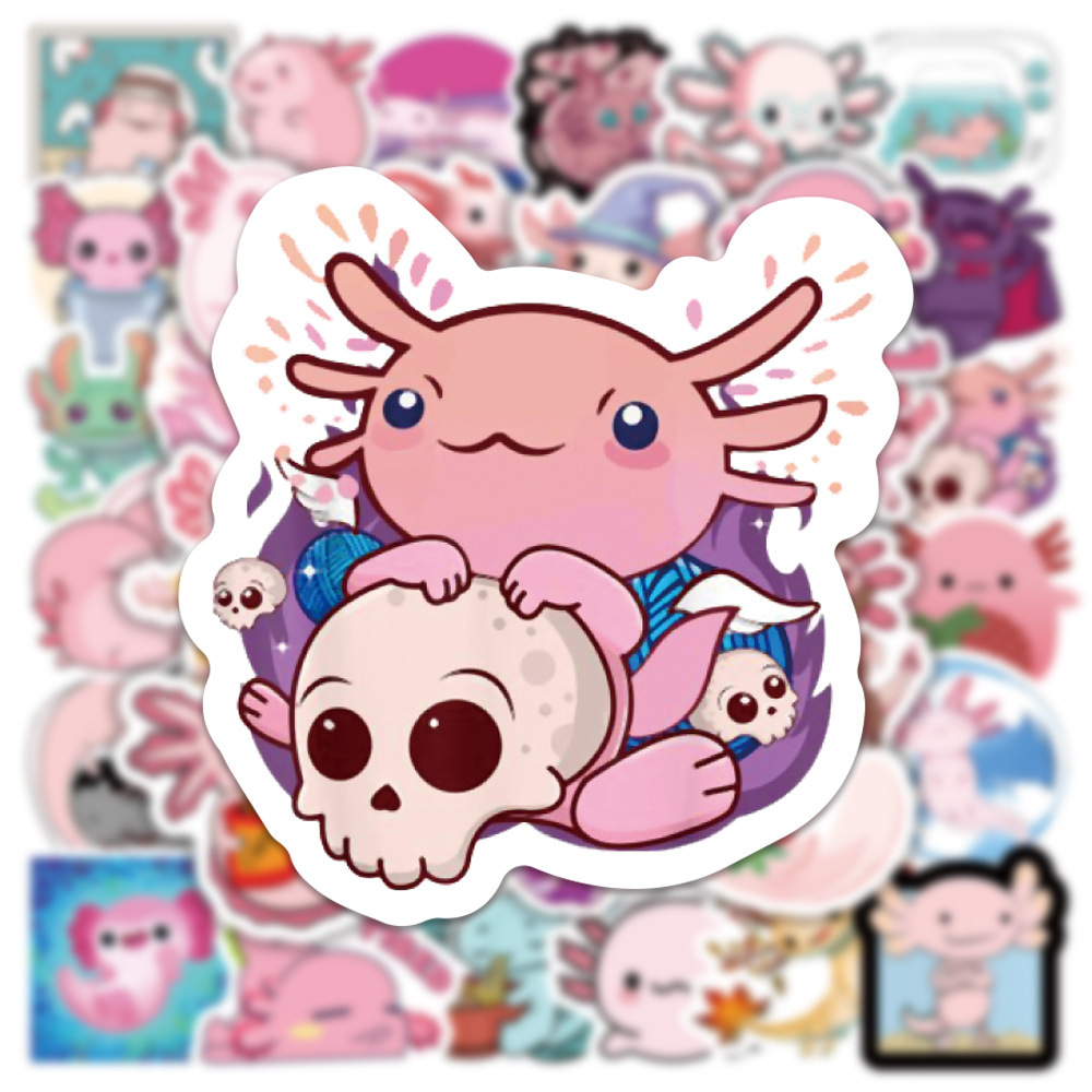 Waterproof 103050pcs Cute Animal Axolotl Graffiti Stickers Cartoon Decals Kids Toy Diary Scrapbook Bike Phone Laptop Car Kawaii, Axolotl 10pcs
Waterproof 103050pcs Cute Animal Axolotl Graffiti Stickers Cartoon Decals Kids Toy Diary Scrapbook Bike Phone Laptop Car Kawaii, Axolotl 10pcs