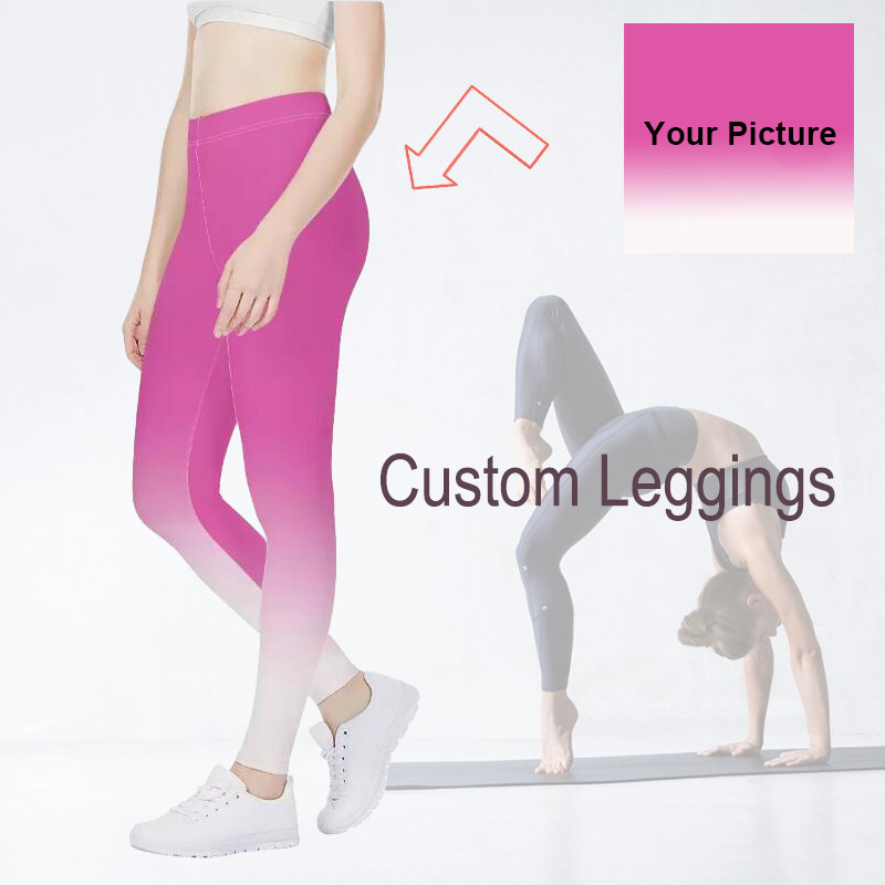 Trend 3D Custom Women Sexy Leggings Push up Anti Cellulite Pant Female Fashion Fitness Gym Legging 220705