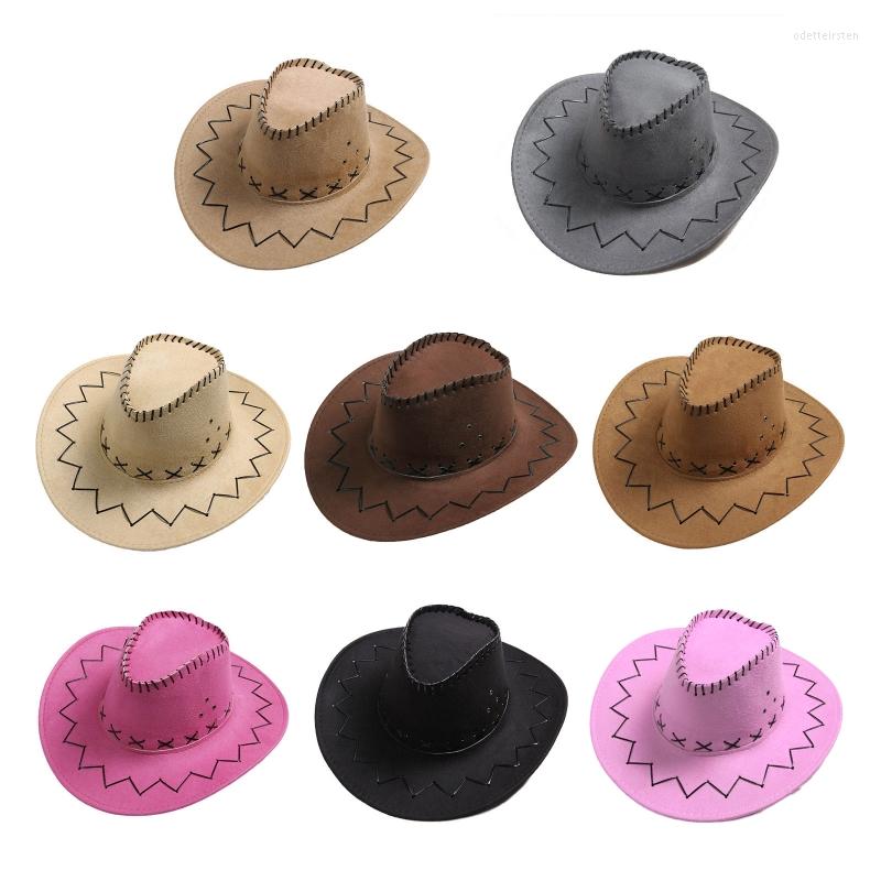 Berets Vintage Western Cowboy Hat Suede Fabric Basin Wide Brim Jazz Outdoor Sun Protection For Hiking Camping Riding 3XUABerets, Adult camel
Berets Vintage Western Cowboy Hat Suede Fabric Basin Wide Brim Jazz Outdoor Sun Protection For Hiking Camping Riding 3XUABerets, Adult camel