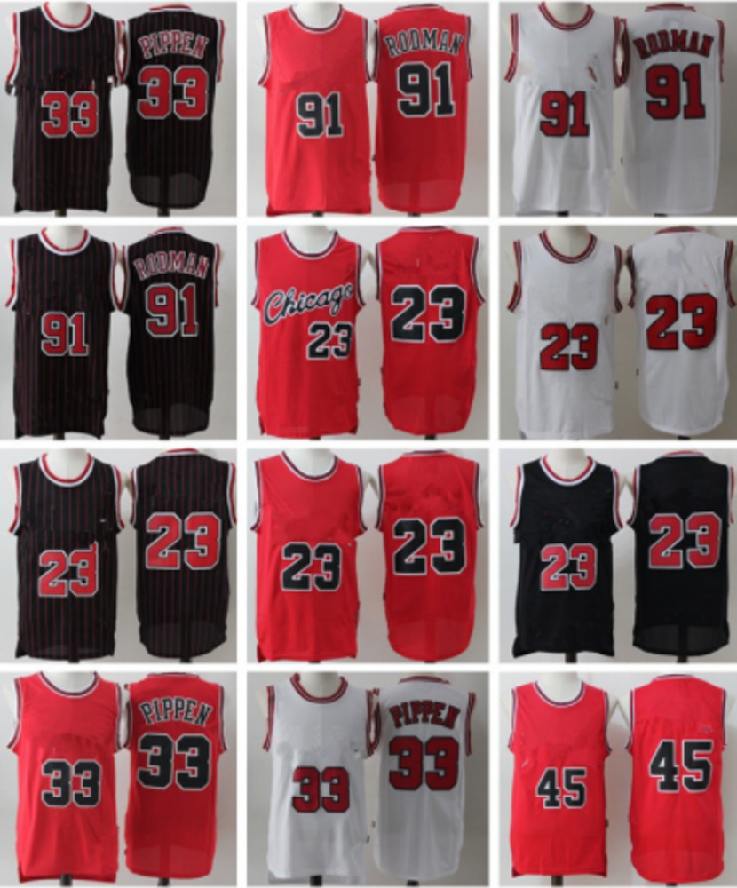 men 45 23 michael mj dennis 91 rodman scottie 33 pippen cHIcAGo''bULls''Jersey Throwback Basketball Jerseys red black white beige Blue, Color
men 45 23 michael mj dennis 91 rodman scottie 33 pippen cHIcAGo''bULls''Jersey Throwback Basketball Jerseys red black white beige Blue, Color