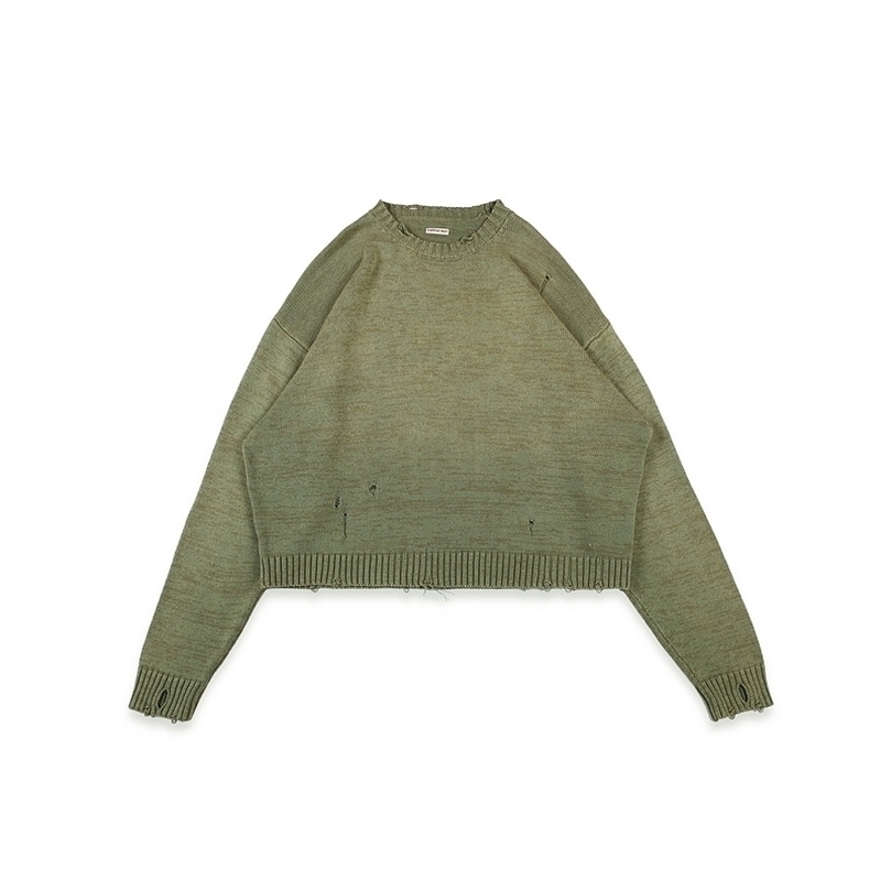 Top Quality FW Kapital Solid Color Pullovers Men Women Couple Short Pullovers Hip-hop Casual Pullovers 201203