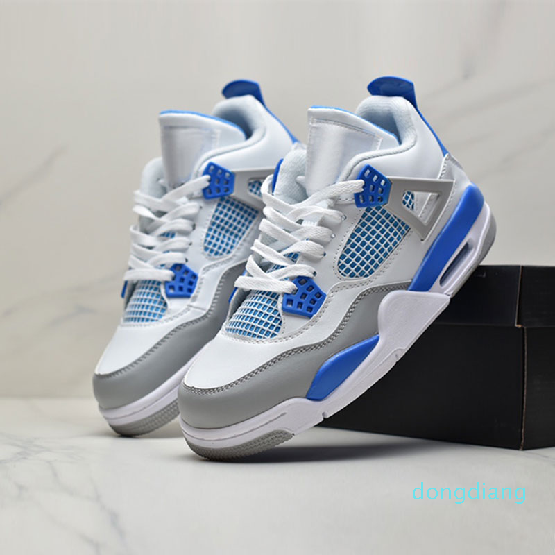 Basketball Shoes Mesh Leather Spliced Mens Shoe Round Head Lace-up Woman Sneaker Comfortable Non-slip Rubber Sole Trainer White Blue Grey 55
Basketball Shoes Mesh Leather Spliced Mens Shoe Round Head Lace-up Woman Sneaker Comfortable Non-slip Rubber Sole Trainer White Blue Grey 55