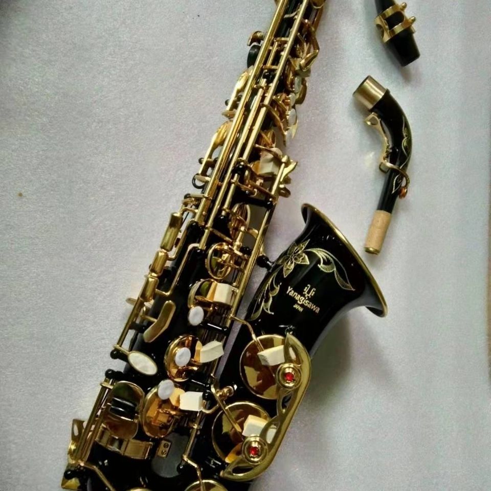 High quality black gold key model A991 alto saxophone black nickel gold brass carving can be customized alto saxophone woodwind instrument
High quality black gold key model A991 alto saxophone black nickel gold brass carving can be customized alto saxophone woodwind instrument