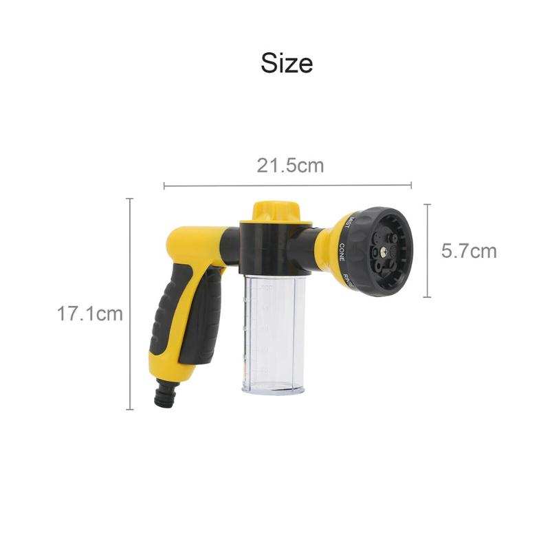 Water Gun & Snow Foam Lance Car Wash Tools Yellow 80 Psi ABS Black Dispenser For WashingWater
Water Gun & Snow Foam Lance Car Wash Tools Yellow 80 Psi ABS Black Dispenser For WashingWater