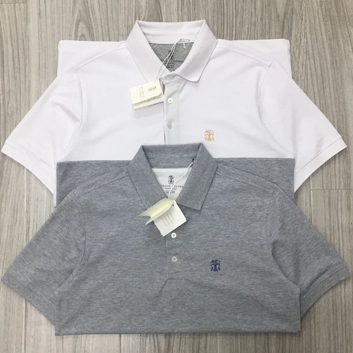 Men Polo Shirt Italian Brunello Cucinelli Spring and Summer Casual Lapel Short Sleeved, Gray
Men Polo Shirt Italian Brunello Cucinelli Spring and Summer Casual Lapel Short Sleeved, Gray