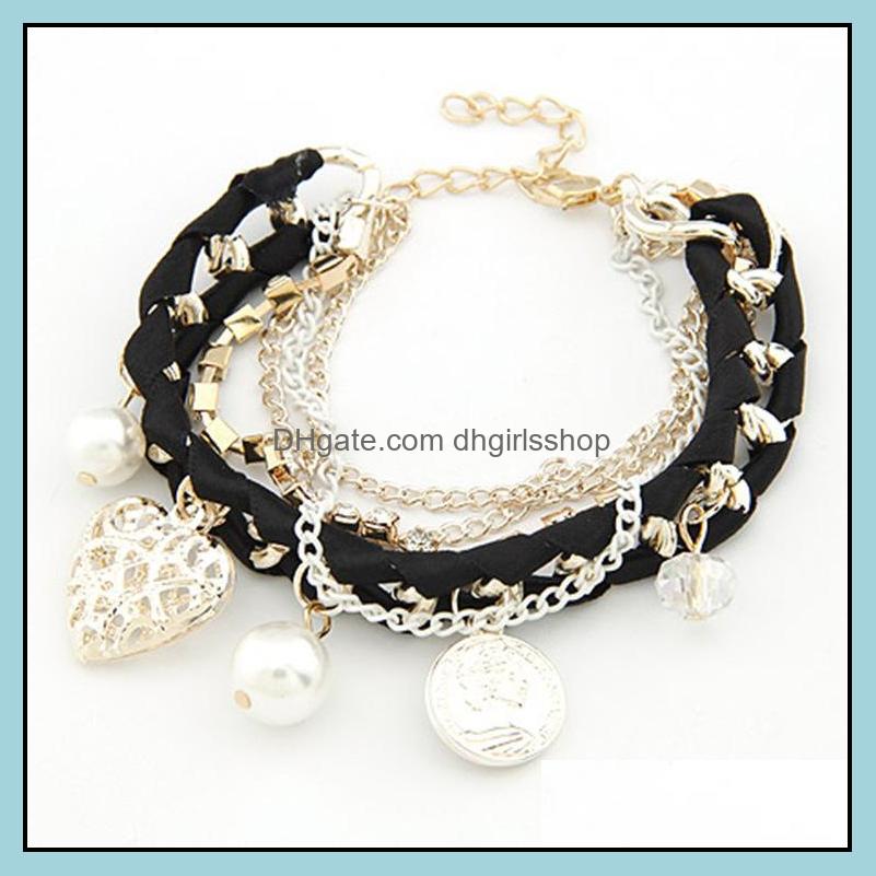 Charm Bracelets Jewelry Exquisite Love Heart Bracelet For Women Pseras Lover Gift Mtilayer Bracel Dhrkf
Charm Bracelets Jewelry Exquisite Love Heart Bracelet For Women Pseras Lover Gift Mtilayer Bracel Dhrkf