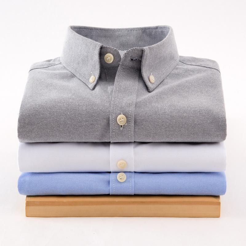 Men's Casual Shirts Non-iron And Easy To Wash 60% Cotton Oxford Long-sleeved Shirt Male Business Blue Tooling 2022Men's, L889
Men's Casual Shirts Non-iron And Easy To Wash 60% Cotton Oxford Long-sleeved Shirt Male Business Blue Tooling 2022Men's, L889