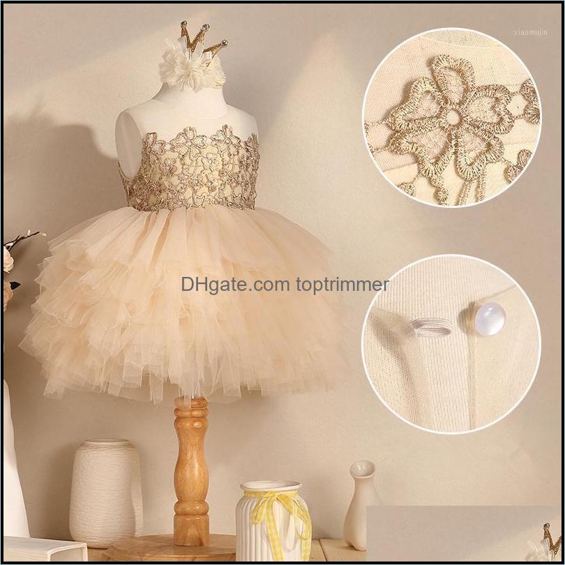 Girls Dresses Children Boutique Champagne For Kids High-End Evening Prom Sleeveless Tle Ball Gowns Baby Birthday Frocks Drop Delivery 2021, Tutu dress
Girls Dresses Children Boutique Champagne For Kids High-End Evening Prom Sleeveless Tle Ball Gowns Baby Birthday Frocks Drop Delivery 2021, Tutu dress